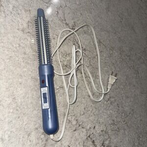VTG Vidal Sassoon Professional Brush Iron Blue Model VS123C 3/4"  Barrel 2002